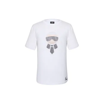 FENDI T Shirts Men White