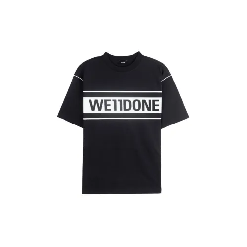 WE11DONE T-Shirts Unisex Black