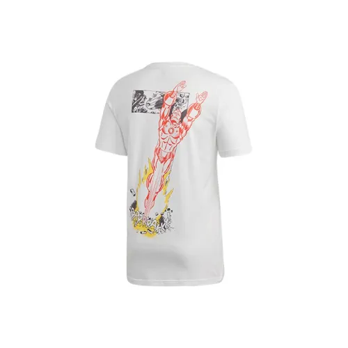 Marvel X Adidas T-Shirts Men White