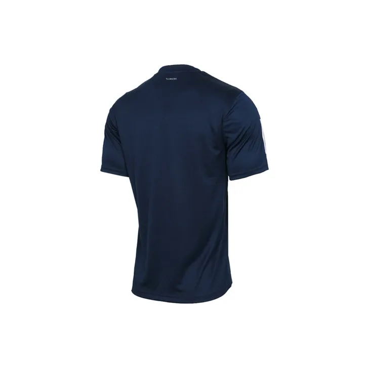 Adidas Set in Sleeve T Shirt Men's Navy Blue-1