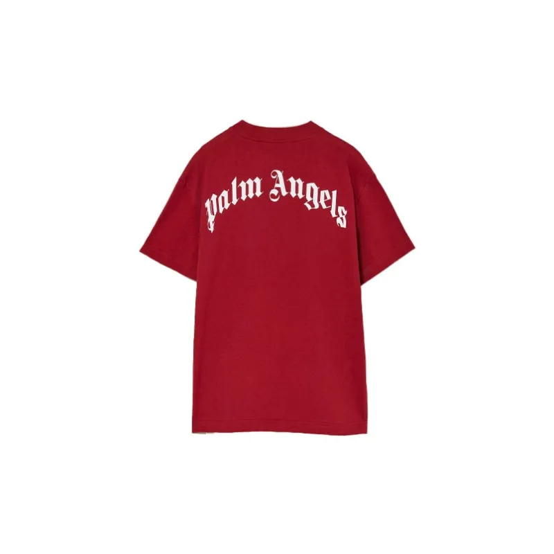 PALM ANGELS Teddy Bear Logo T shirt-1