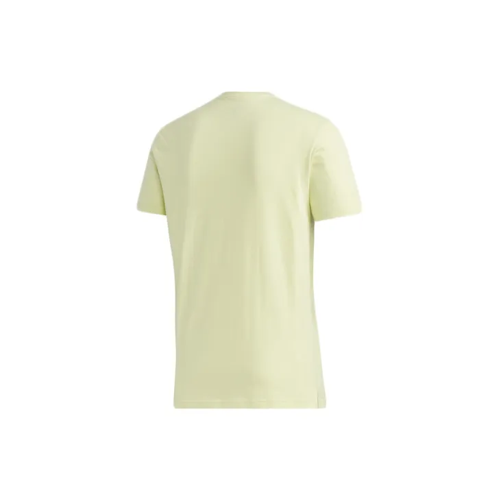 Adidas Neo T Shirt Men's Light Yellow-1
