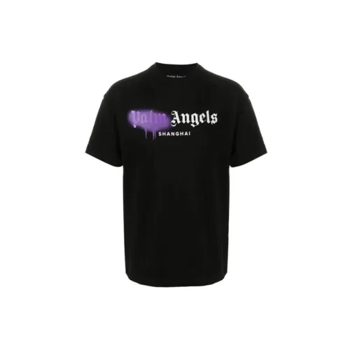 PALM ANGELS T-Shirts Unisex Black