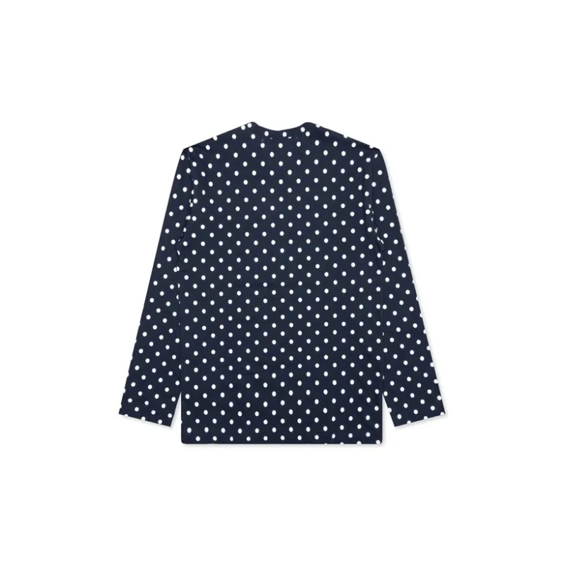 Comme Des Garcons Play Polka Dot L/S T shirt-1