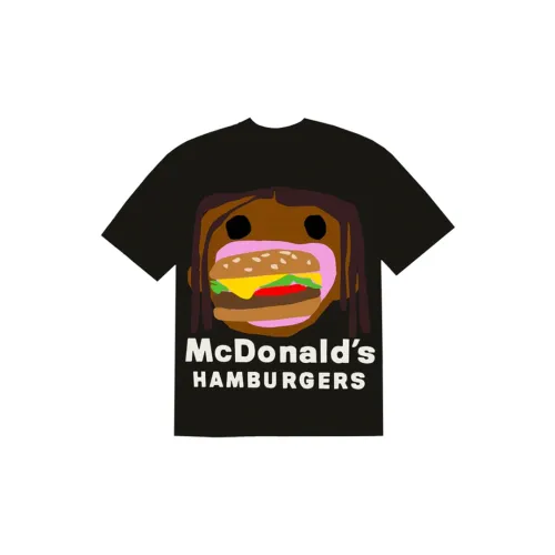 Travis Scott Cactus Jack x CPFM 4 CJ Burger Mouth T-Shirt Black