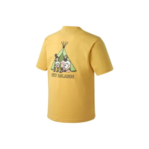 New Balance JHI T-Shirts Unisex Yellow