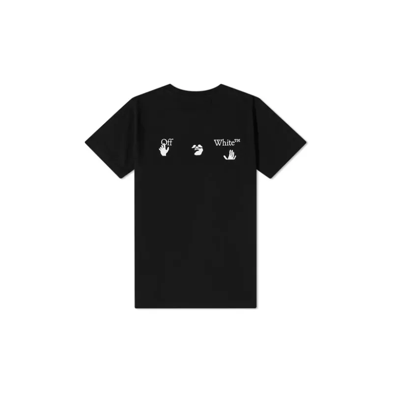 OFF WHITE Big Logo Short Sleeve Slim Tee-1
