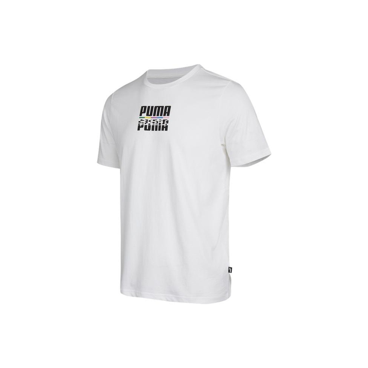 PUMA T-Shirts Unisex White XL - POIZON