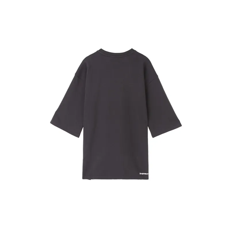 Acupuncture x Sasha Straight 3/4 Sleeved T Shirt Men's Dark Gray-1