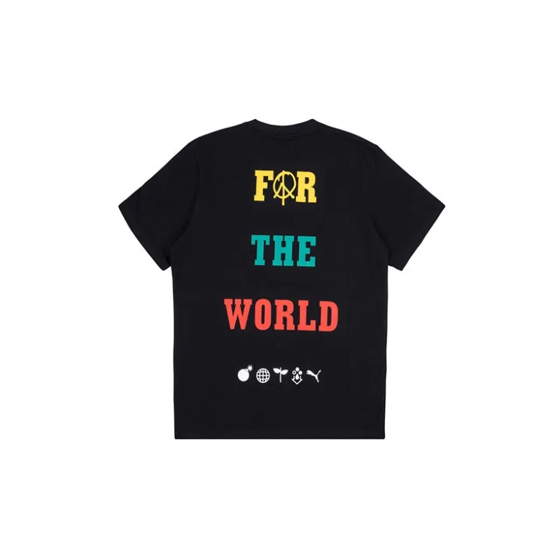 PUMA x The Hundreds T Shirt Men's Black-1