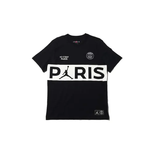 Jordan X PSG Co-branded Edition T-Shirts Men