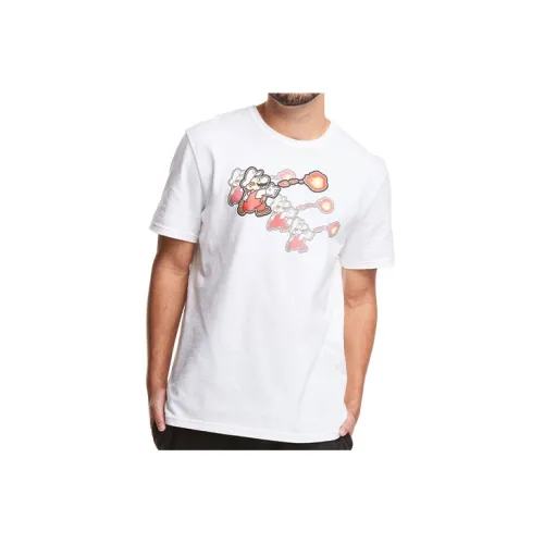 Champion X Super Mario Bros T-Shirts Unisex White