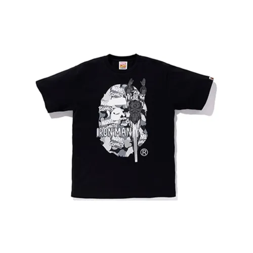 A BATHING APE BAPE × Marvel T-Shirts Unisex