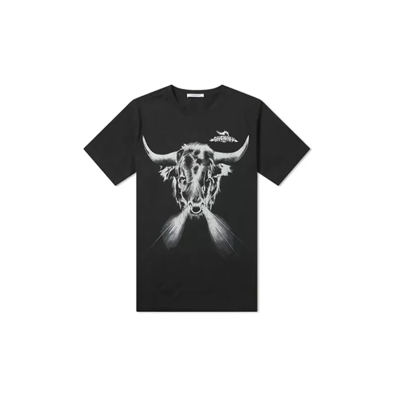 Givenchy T Shirts Men Black-0
