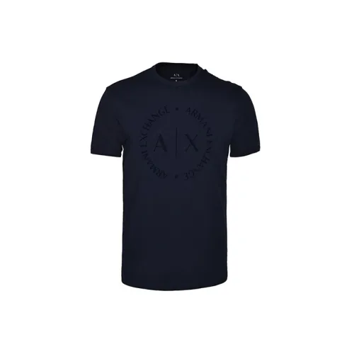 ARMANI EXCHANGE T-Shirts Men Navy Blue