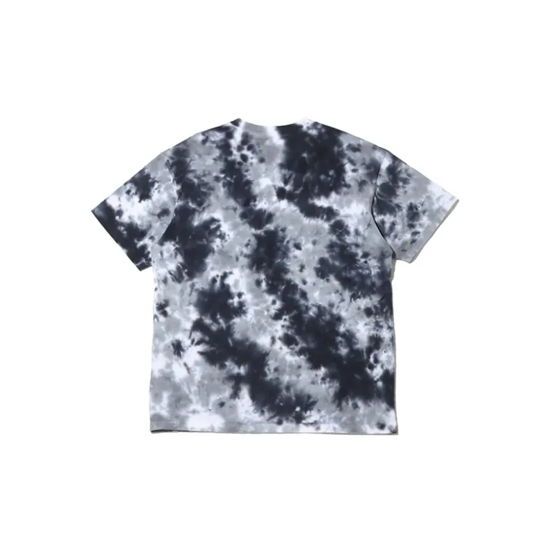 Nike Sportswear Loose Fit Tie-Dye Print Tee Gray-1