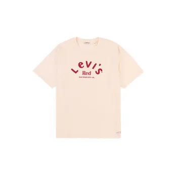 Levis T Shirts Men Ecru