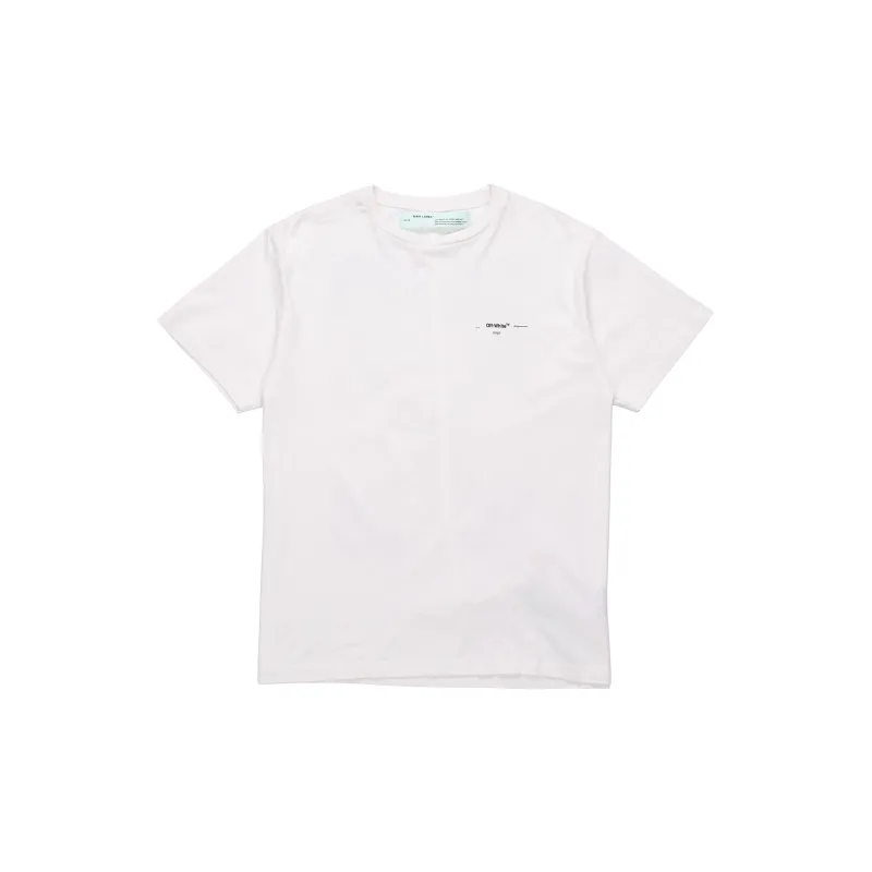 OFF WHITE Diag Print T Shirt-1
