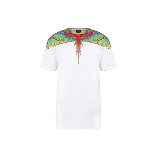 Marcelo Burlon Men's Wings-print White T-Shirt