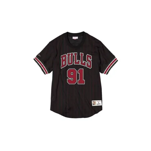 Mitchell & Ness  Bulls Basketball T-shirt No.91 Men’s Black