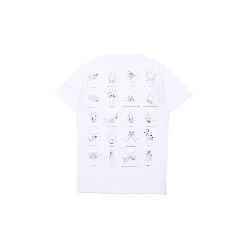 PLEASURES T-Shirts Unisex White