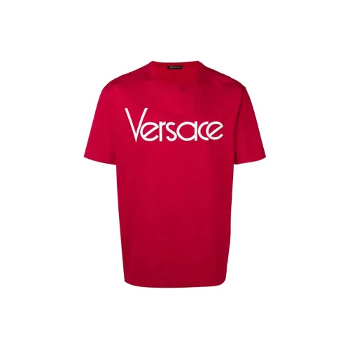 VERSACE T-Shirts Men Red