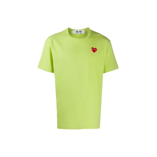 CDG Play T-Shirts Men Green