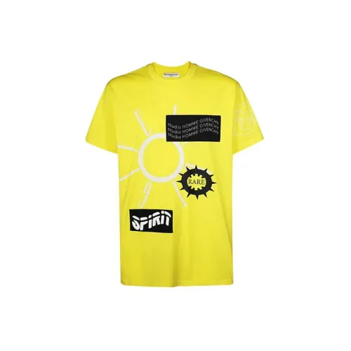 Givenchy T-Shirts Men Yellow