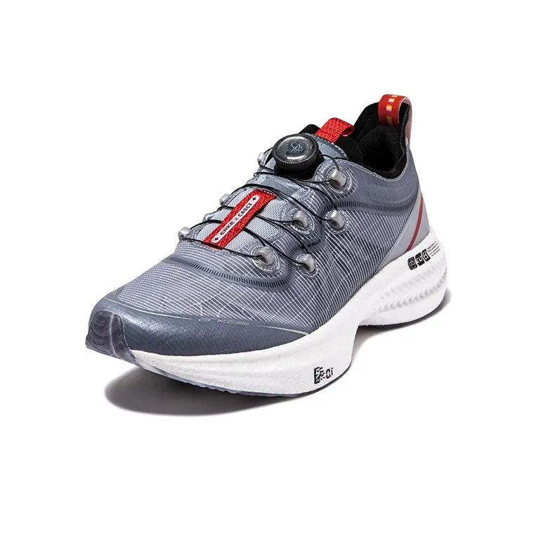 HANGTIANWENCHUANG x Erke Low-Top Running Shoes Men's Black Gray-2