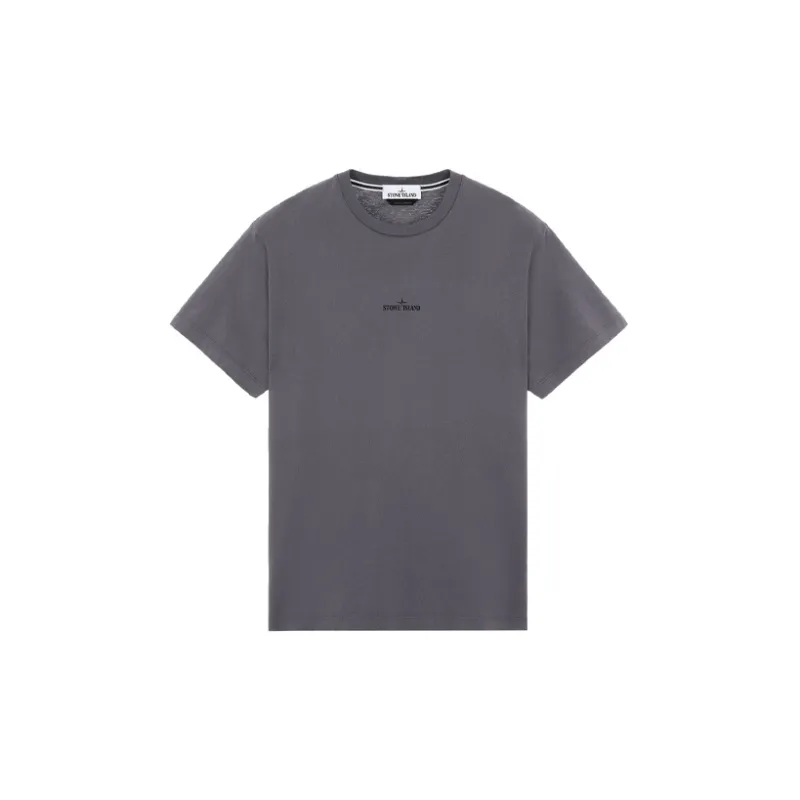 STONE ISLAND SS21 T Shirt Men's Blue Gray-1