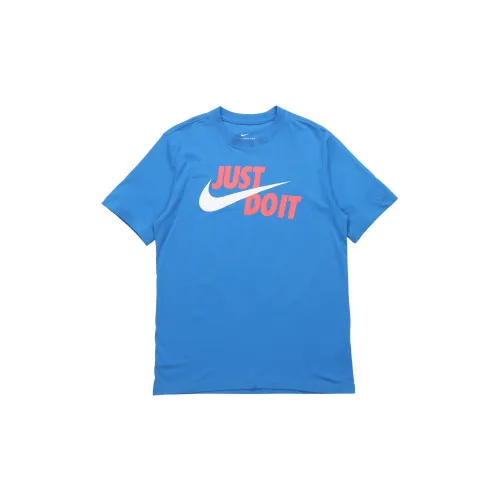 Nike Sportswear JDI T-Shirts Men Light, Lightweight, And Sheer Blue