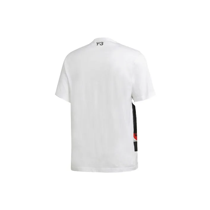 Y 3 T Shirts Men White-1