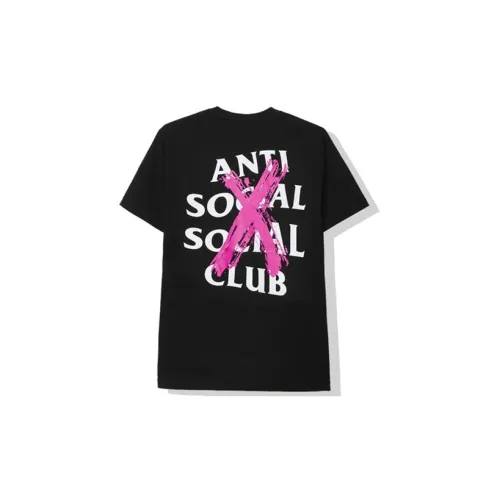 ANTI SOCIAL SOCIAL CLUB Unisex Printing T-shirt Black