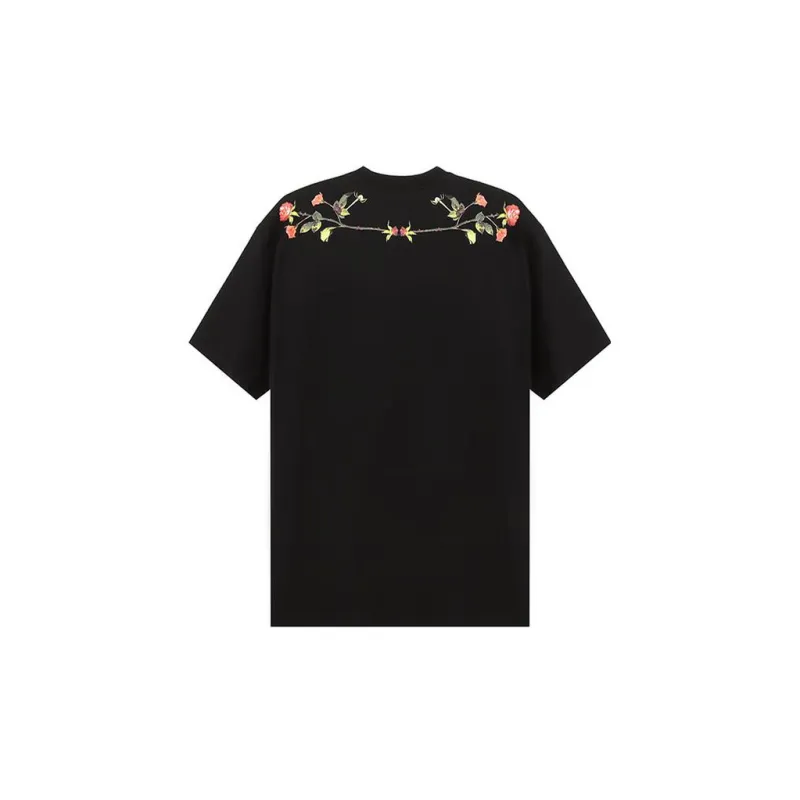 Burberry Montage Print Cotton Oversized T Shirt-1