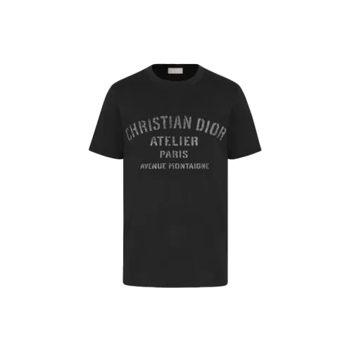 DIOR Quarterly New Products T-Shirts Men Black