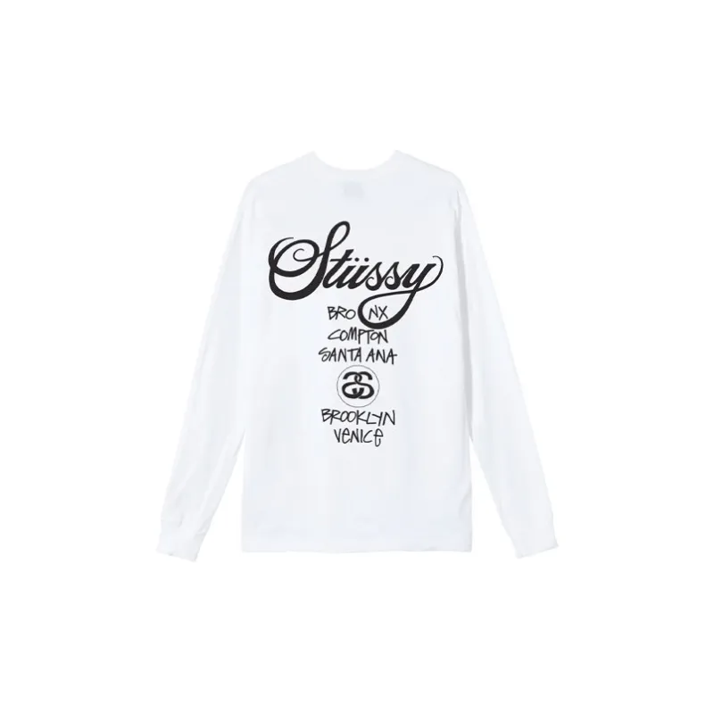 Stussy X Dover Street Market World Tour Long Sleeve Tee-1