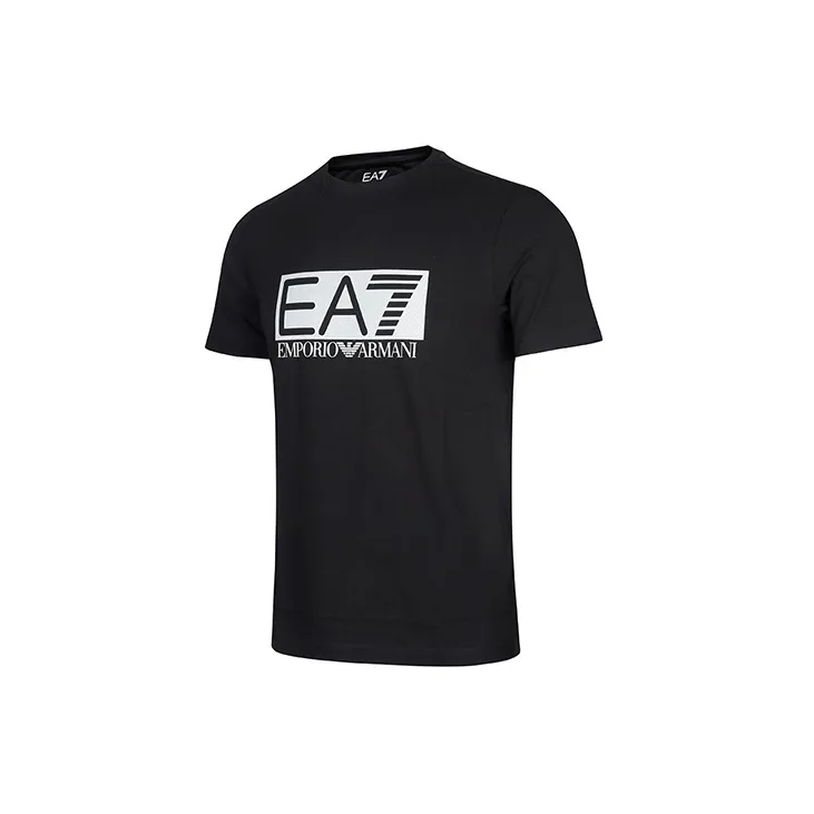 EMPORIO ARMANI T-Shirts Men Black-1