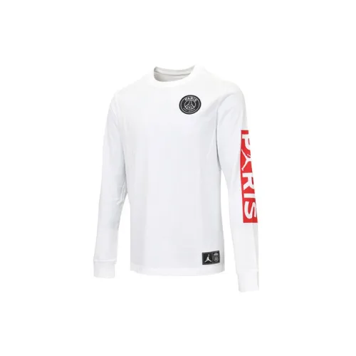 Jordan Paris Saint-Germain T-Shirts Men White