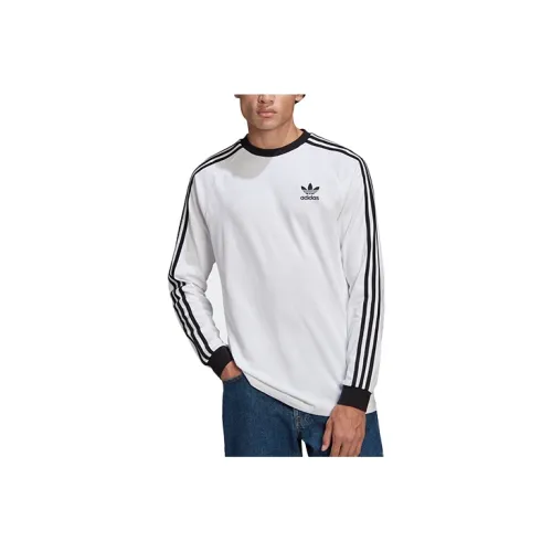 Adidas Originals 3-Stripes T-Shirts Men White