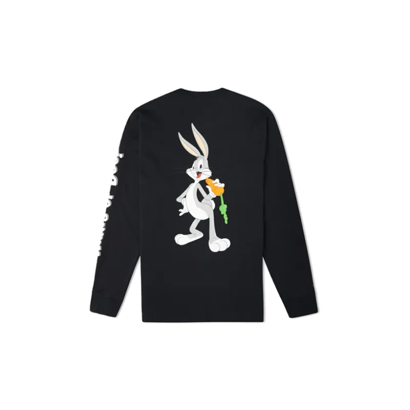 Converse x Bugs Bunny T Shirt Men's Ink Black-1