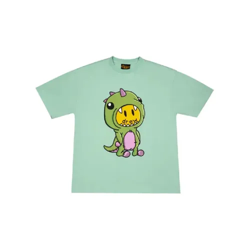 Drew House Smiley Collection T-Shirts Unisex Mint Green