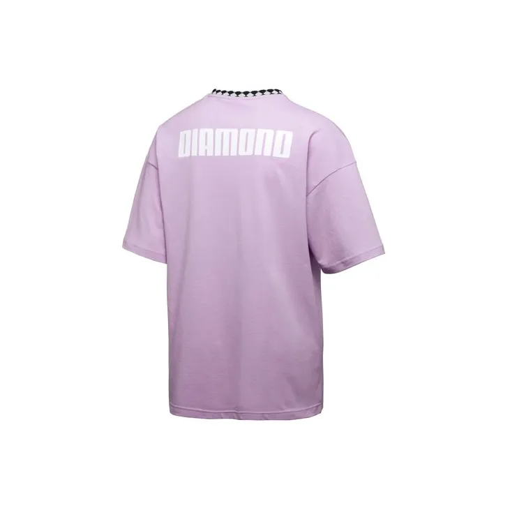 Diamond Supply Co. X PUMA Diamond Supply Co T-Shirts Men Light Purple-1