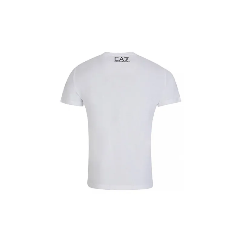 EMPORIO ARMANI EA7 T Shirts Men White-1