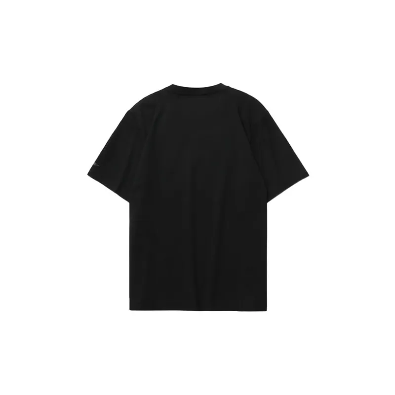 LiNing Sports Fashion Collection Drop Shoulder Sleeve T Shirt Men's Black-1