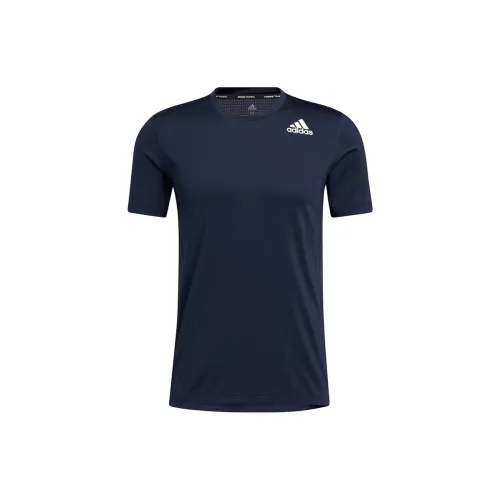 Adidas T-Shirts Men Legendary Ink Blue