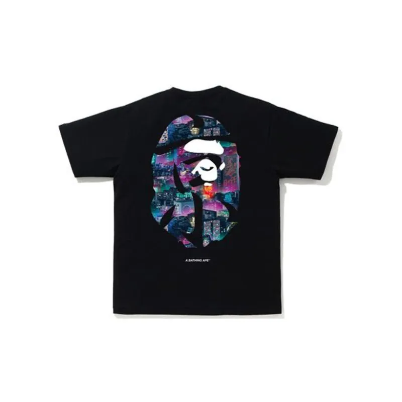 Bape Neon Tokyo Kanji Tee-1
