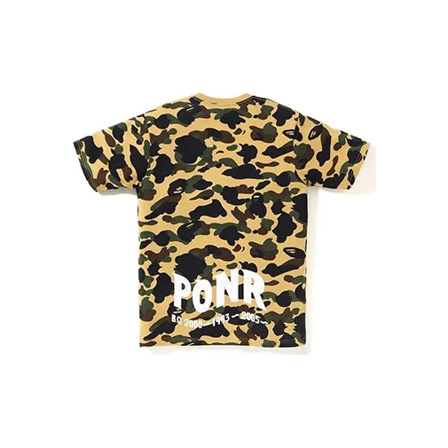 Bape 1st Camo Ponr Shark Tee-1