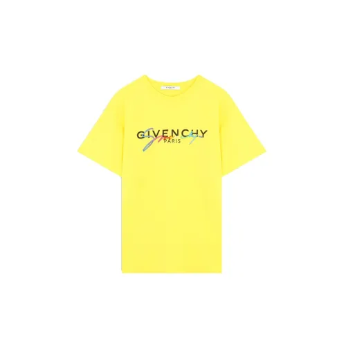 Givenchy T-Shirts Men Yellow