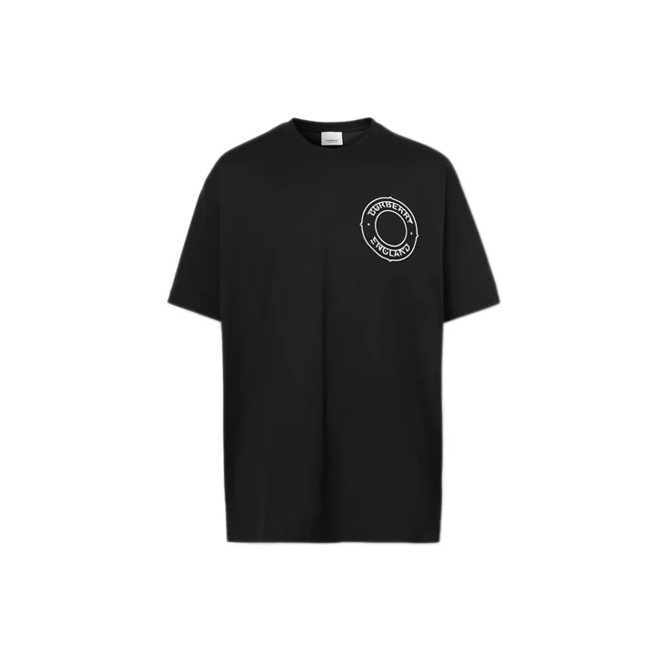 Burberry Logo Print Oversized T shirt-0
