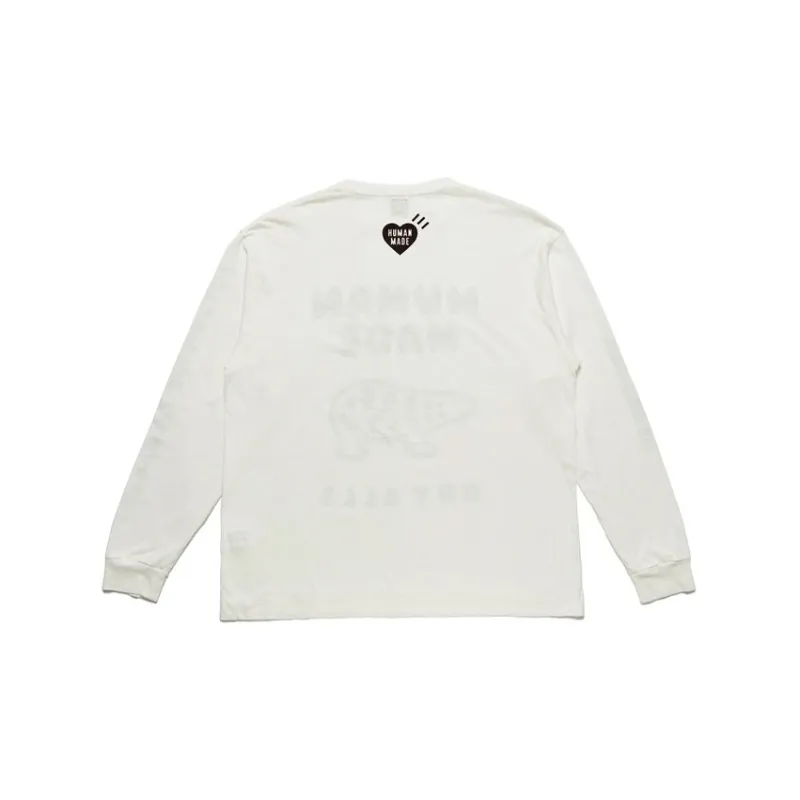 HUMAN MADE T Shirts Unisex White-1